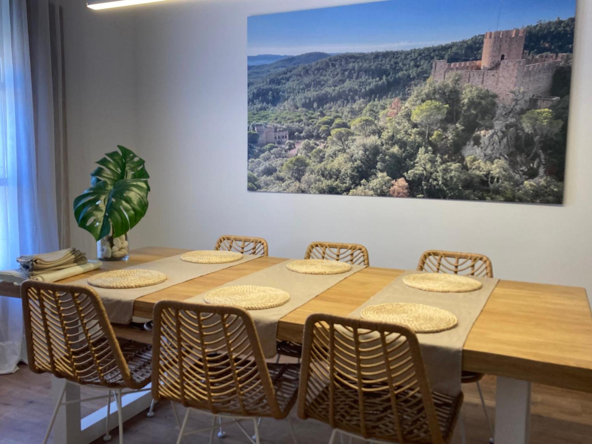 Apartamento Centrico, Climatizado Y Totalmente Equipado De 3 Habitaciones Para 6-7 Personas Santa Coloma De Farners Bagian luar foto