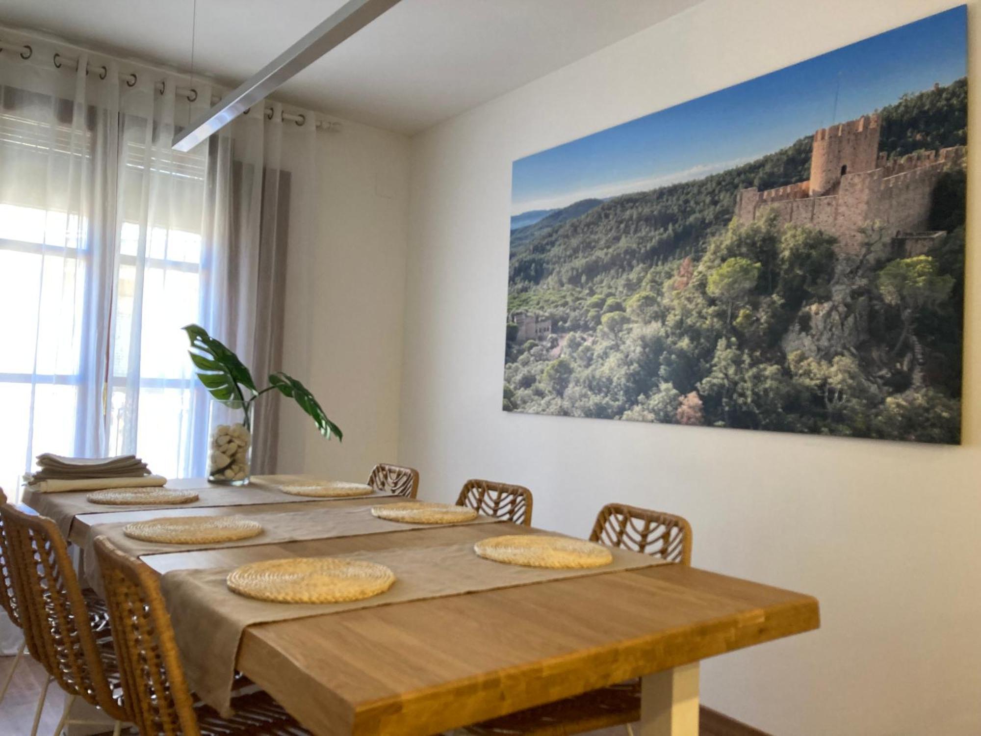 Apartamento Centrico, Climatizado Y Totalmente Equipado De 3 Habitaciones Para 6-7 Personas Santa Coloma De Farners Bagian luar foto